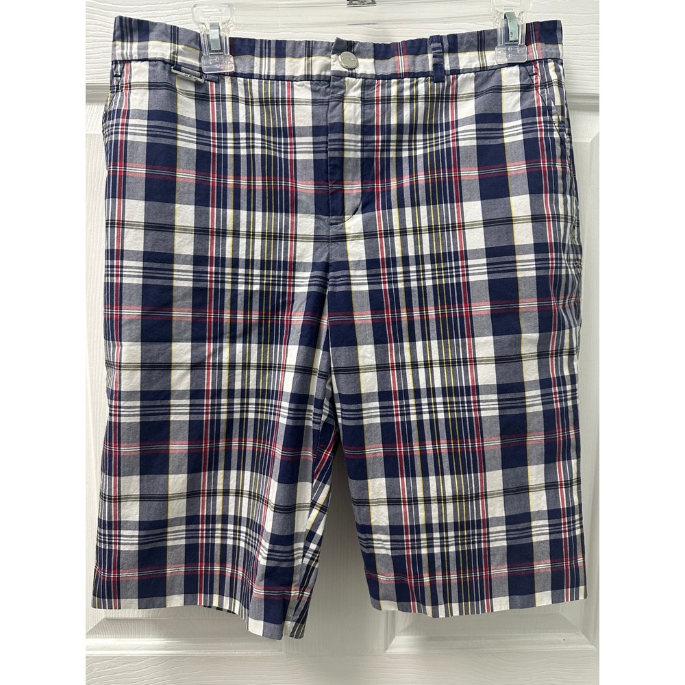 Lauren Ralph Lauren Active Womens Plaid Shorts SEE MEASUREMENTS